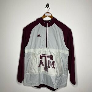 Texas A&M long pullover college‎ jacket